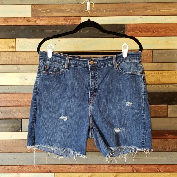 Levi's Pants - Levi's Perfectly Slimming cutoff jean shorts.